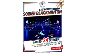 Entrée Soirée Blackmlinton BATILLY
